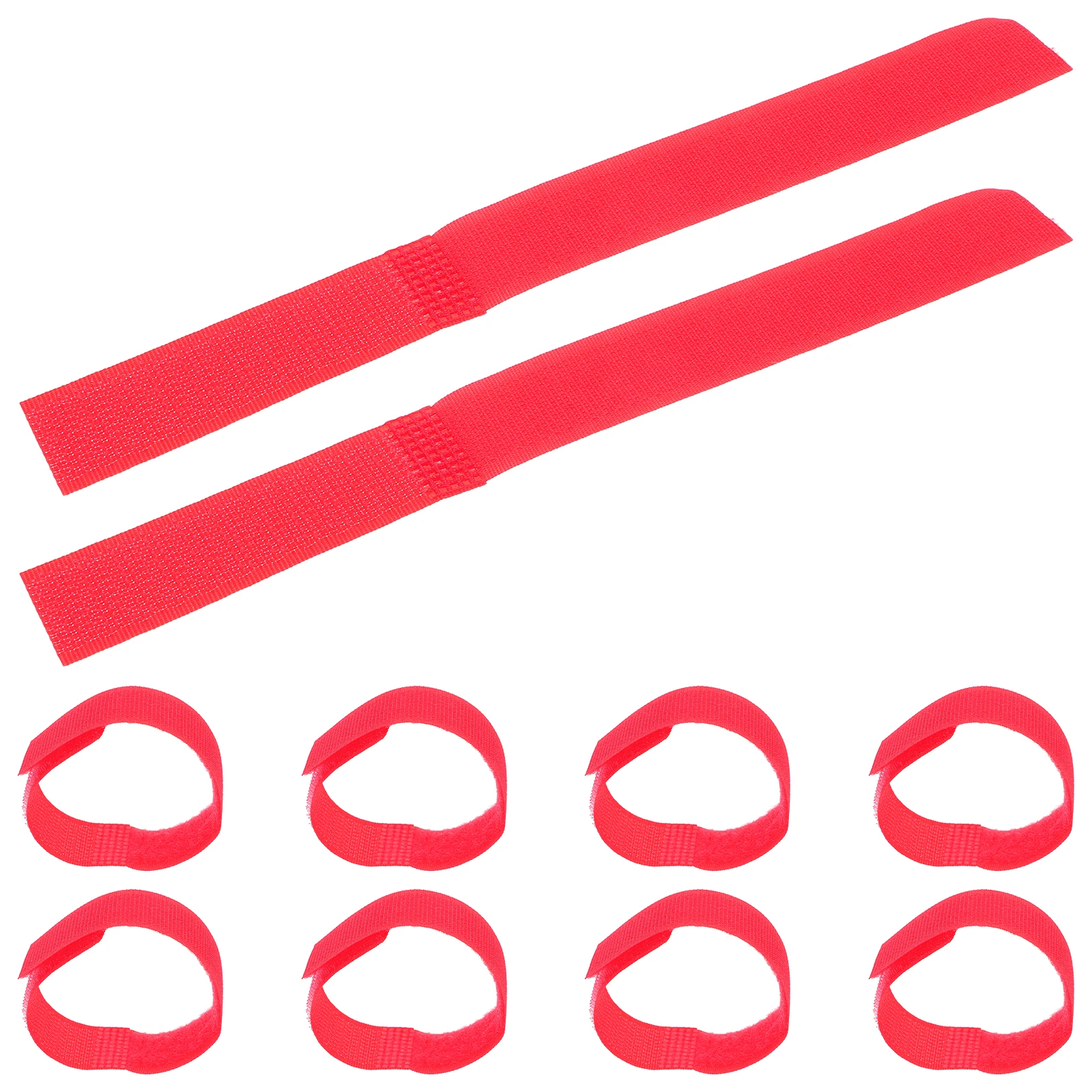 

10 Pcs Rain Boots Socks Patch Paw Doggie Footwear Fasteners Shoe Accessory Holders Nylon Bootie Straps Canine