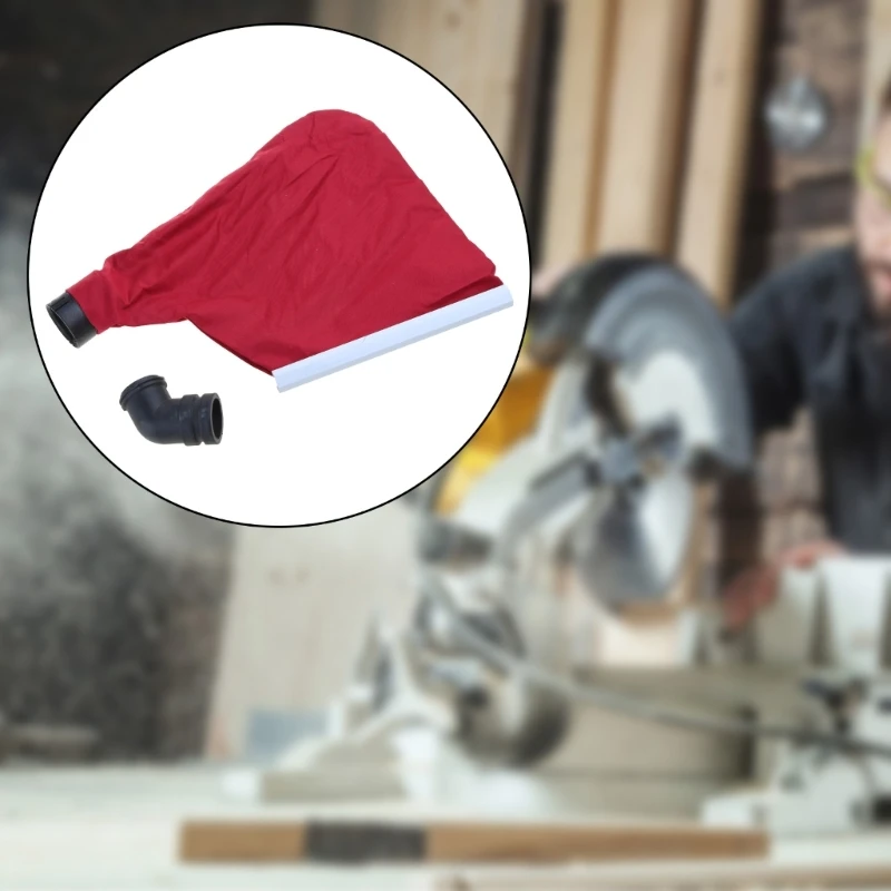 Experience Cleaner Work Area with this Miter Saw Dust Collector Bag Dust Bag Size Fitting Universally Easy to Clean DropShipping