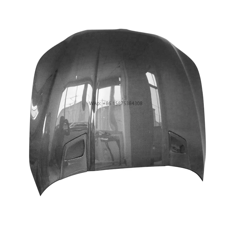 

High Quality Car Accessories Carbon Fiber Engine Covers Front Hood Bonnet 2003-2009 for 5 Series E60