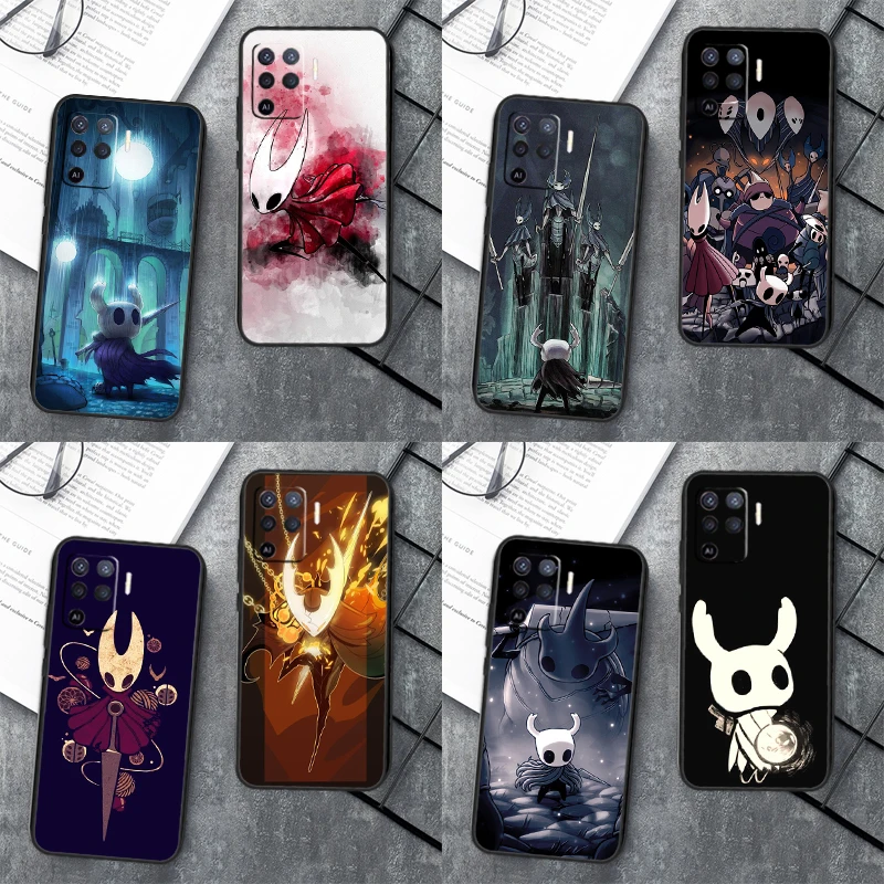 Hollow Knight Case For OPPO A17 A57 A77 A16 A76 A96 A52 A72 A91 A93 A5 A9 A15 A53S A54S A74 A94 A78 Cover