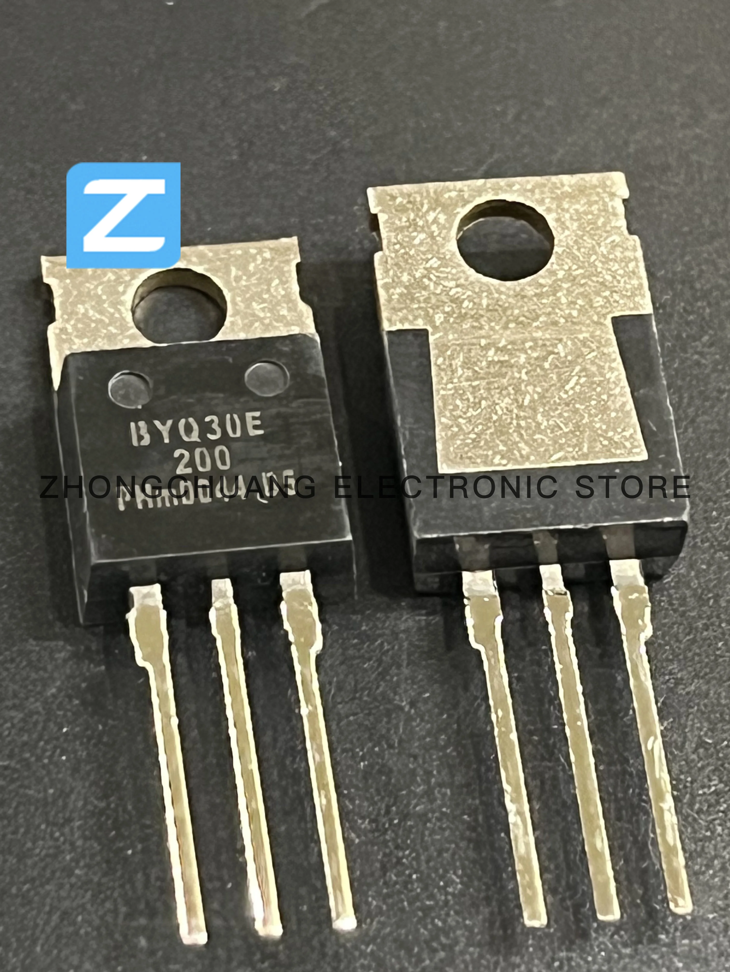 1-10PCS BYQ30E-200 BYQ30E200 TO-220 200V 16A Rectifier diodes ultrafast new original