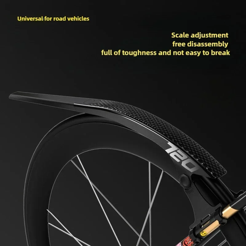 AliExpress Bicycle Quick Release Extended Mudguard for Front Rear Wheel 700C Gravel Road Bike Fender Strong PP Mud Fender Outdoor Protector