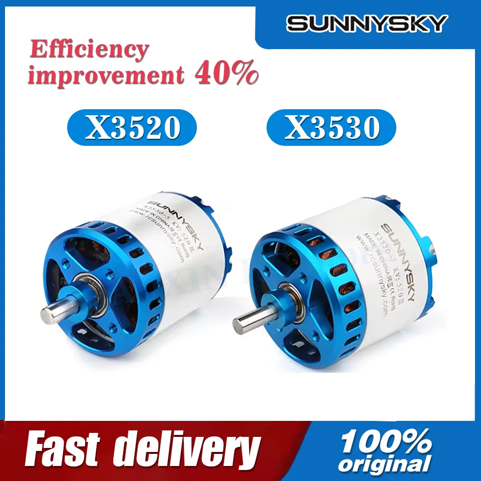 SUNNYSKY X3520-III X3530-III I 445KV 560KV 780KV محرك بدون فرشاة لطائرات كوادكوبتر RC طائرة ثابتة الجناح