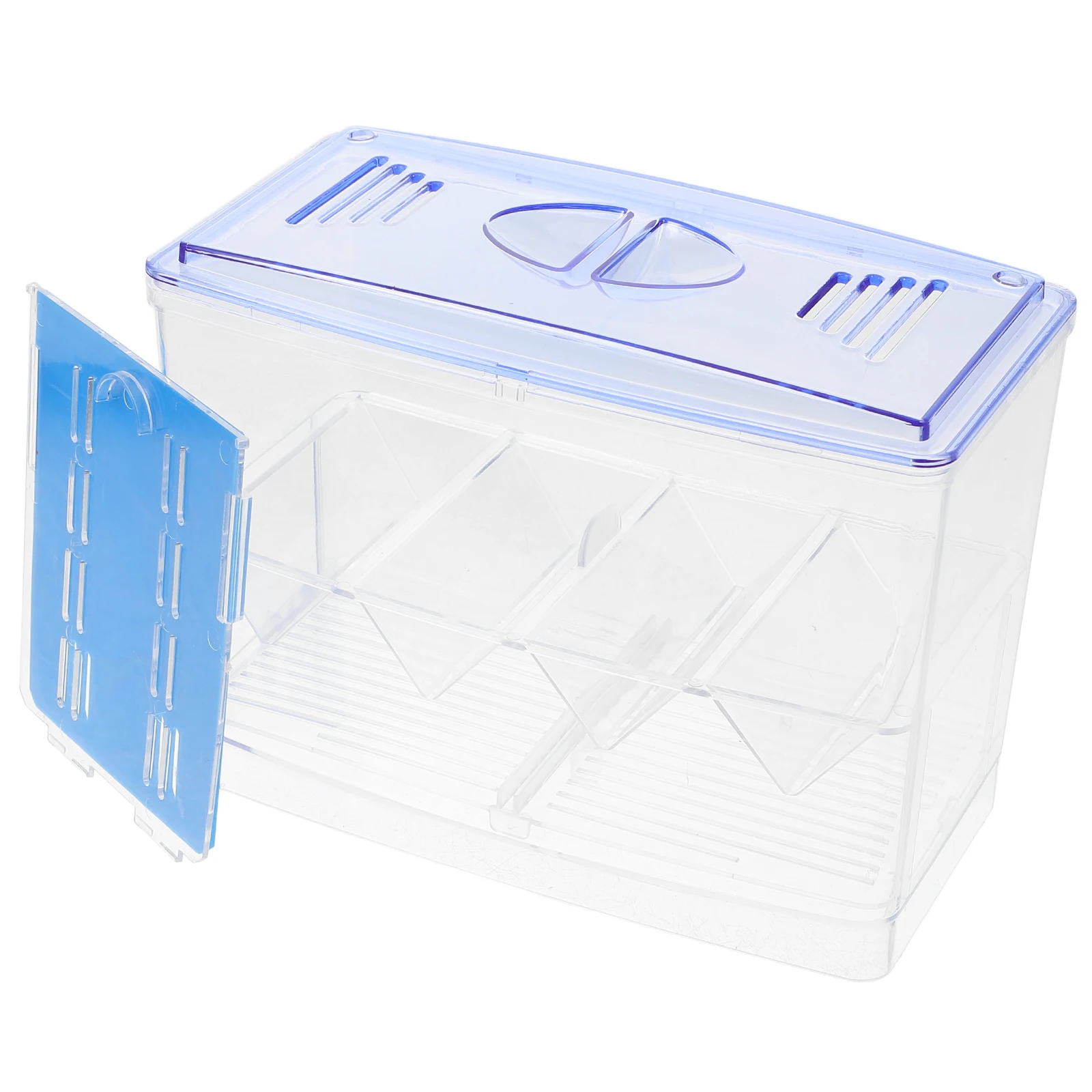 

Fish Tank Isolation Box Aquarium Breeding Hatchery Durable Transparent Fish Fry Incubator Ventilation Observation