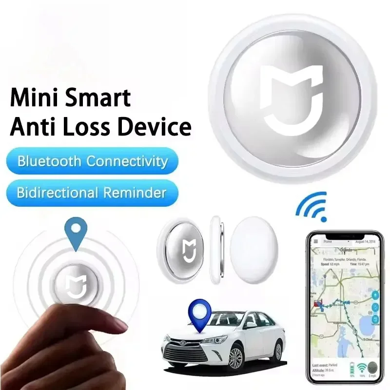 Xiaomi localizador inteligente gps bluetooth 4.0 rastreadores de carteira para animais de estimação das crianças dispositivo anti-perdido mini