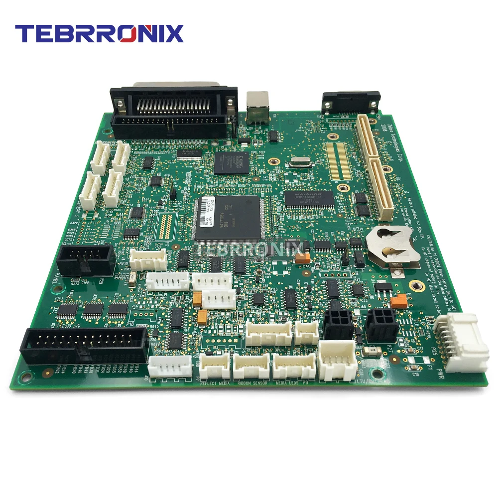 Imagem -04 - Placa Lógica Principal para Impressora Térmica da Etiqueta do Código de Barras Motherboard Original Zebra Ze5004 Ze5006 Ze500 Series P1046696017