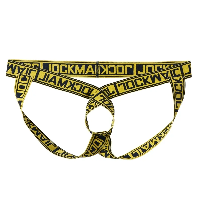 Jockstrap Men Underwear Sexy G String Tanga Hombre Thong Penis Pouch Panties Strap Lingerie Sissy Underpants