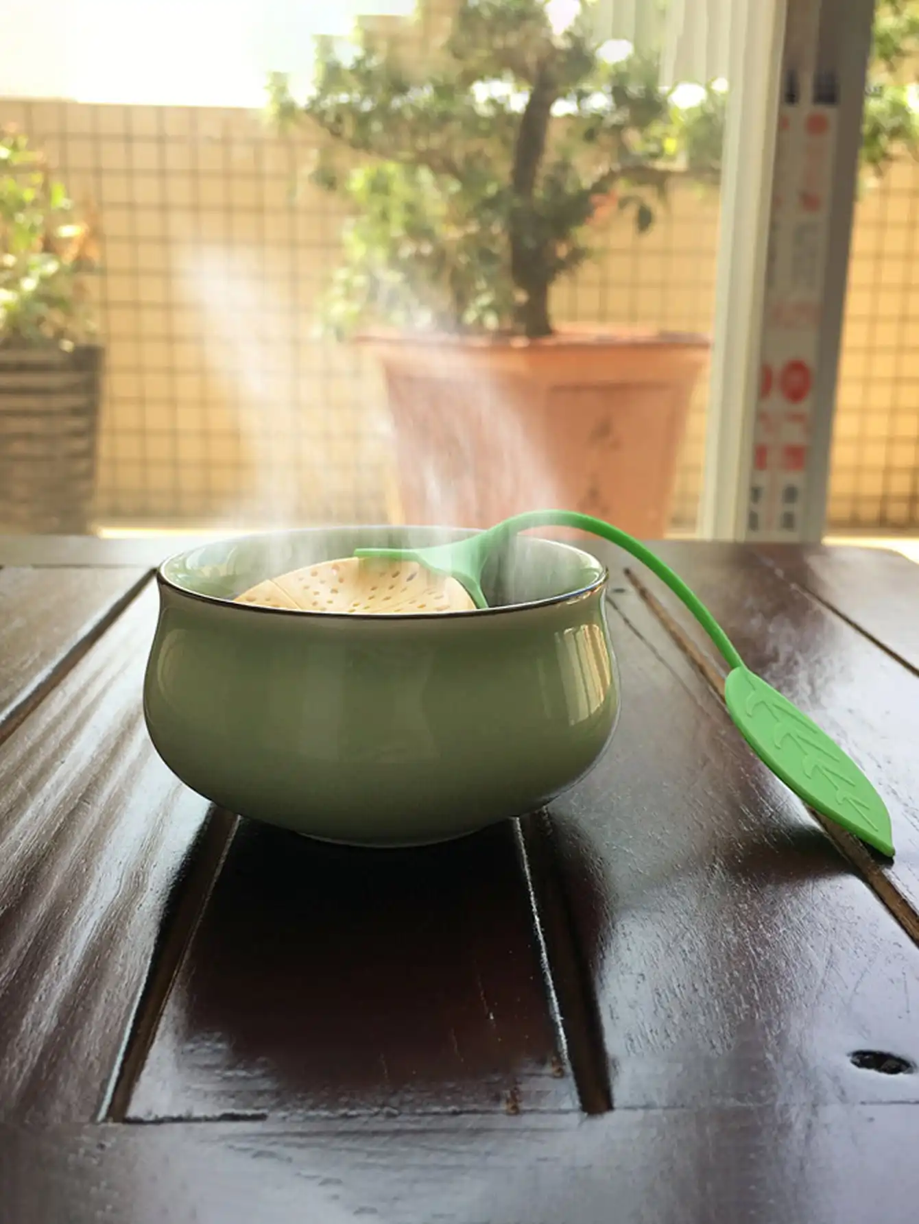 Lemon Loose Tea Leaf Strainer Herbal Spice Infuser Filter Diffuser Tea bag tea maker silicone tea infuser
