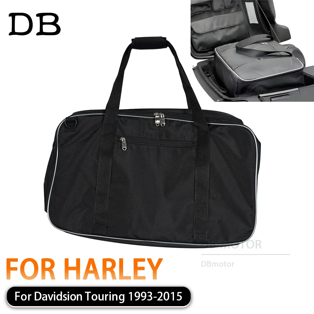 ل هارلي ديفيدسون بجولة إلكترا الإنزلاق الكلاسيكية إلكترا القياسية 1993 -2015 دراجة نارية السرج حقيبة رف أمتعة بطانة السرج #1