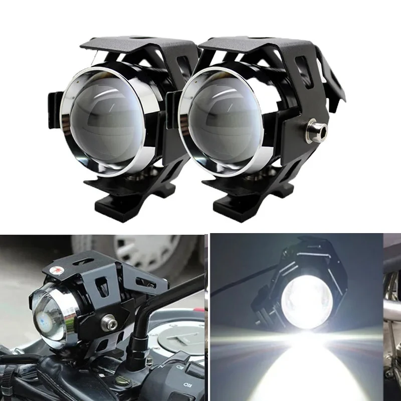 Motorcycle Headlight Front Foglight U5 LED Lens Spotlights Projector Light Moto FOR Benelli TRK502 X TRK 502X 2021 TRK 502 12V