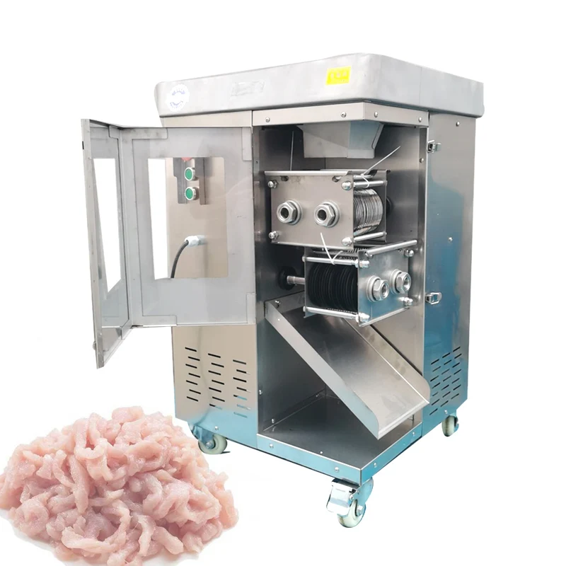 Commercial Meat Slicer Meat Strip Cutting Machine Knife Set Detachable