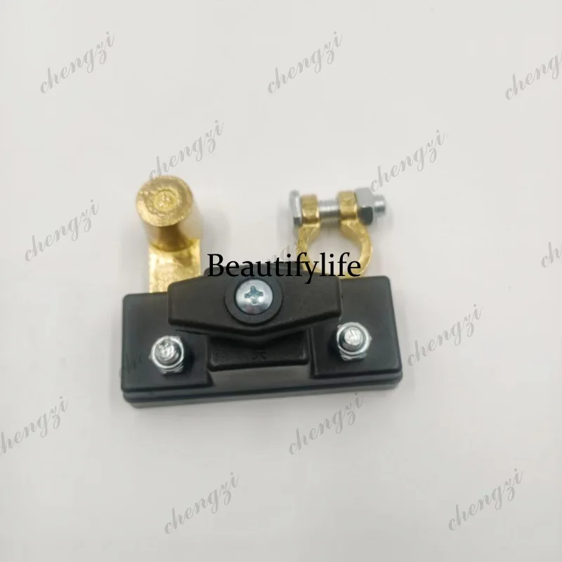 

Car battery power-off switch power-off device, small main gate, thickened battery pile head, vehicle negative electrode gate