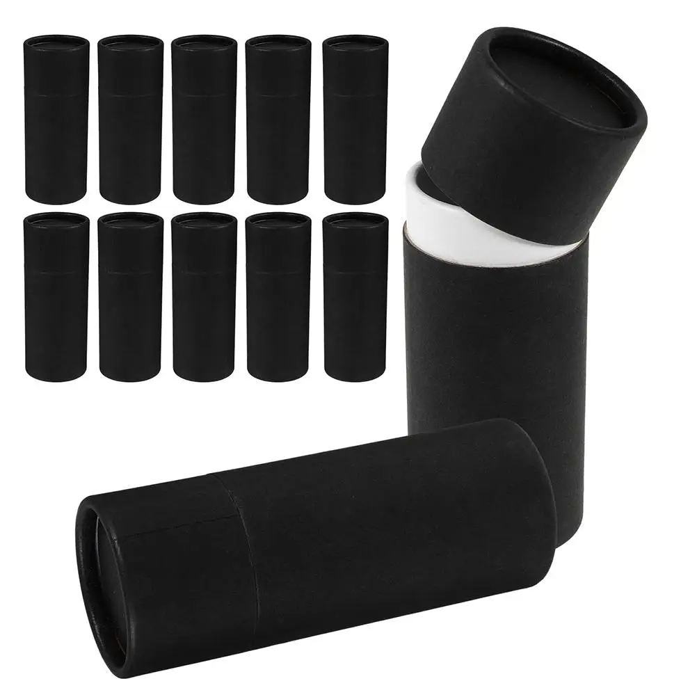 

12 Pcs Essential Oil Bottle Packaging Box Paper Tube Round Storage Tubes for Gifts DIY Crafts Cosmetics Accessories