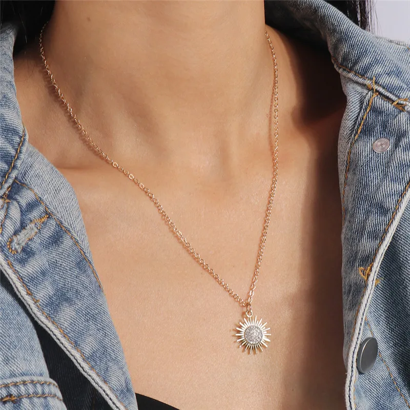 Mode Kreuz Halskette für Frauen Männer Gold Silber Farbe Dazzling Kristall Jesus Kruzifix Halskette Christian Schmuck Großhandel – Detail 21