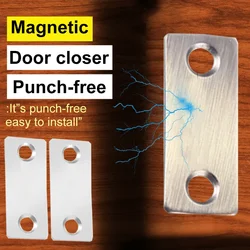 Strong Magnetic Cabinet Catches Ultra Thin Unvisible Cabinet Door Magnet Closer Catch Magnetic Latch Cupboard Flat Type