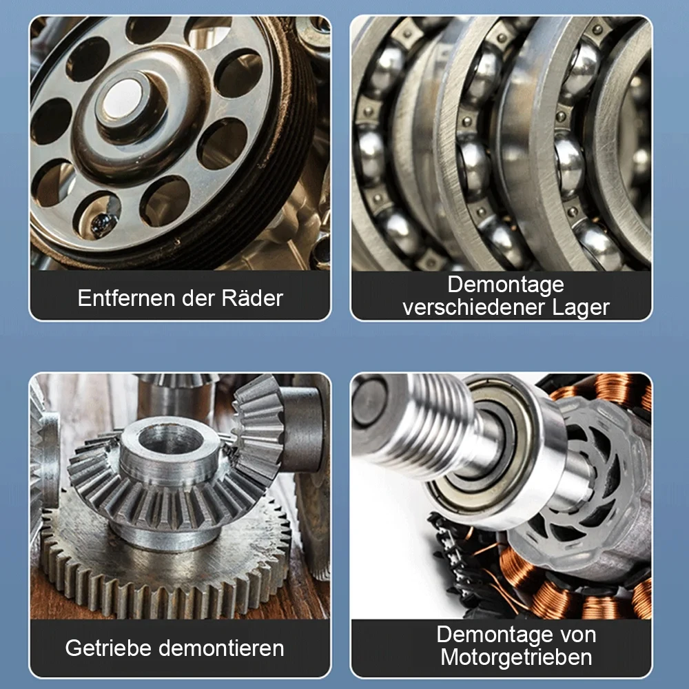 Universal Three-claw Pull Rod Bearing Extractor Multi-function Pulling Horse Bearing Removal Tool Special Bearing Extractor Kit