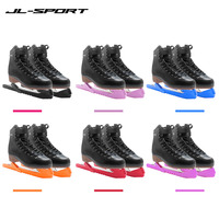 1 Pair Ice Skating Figure Skate Blade Cover Skate Hockey Skates Adjustable Protective Prevent Puncture Scalable Blade Sleeve