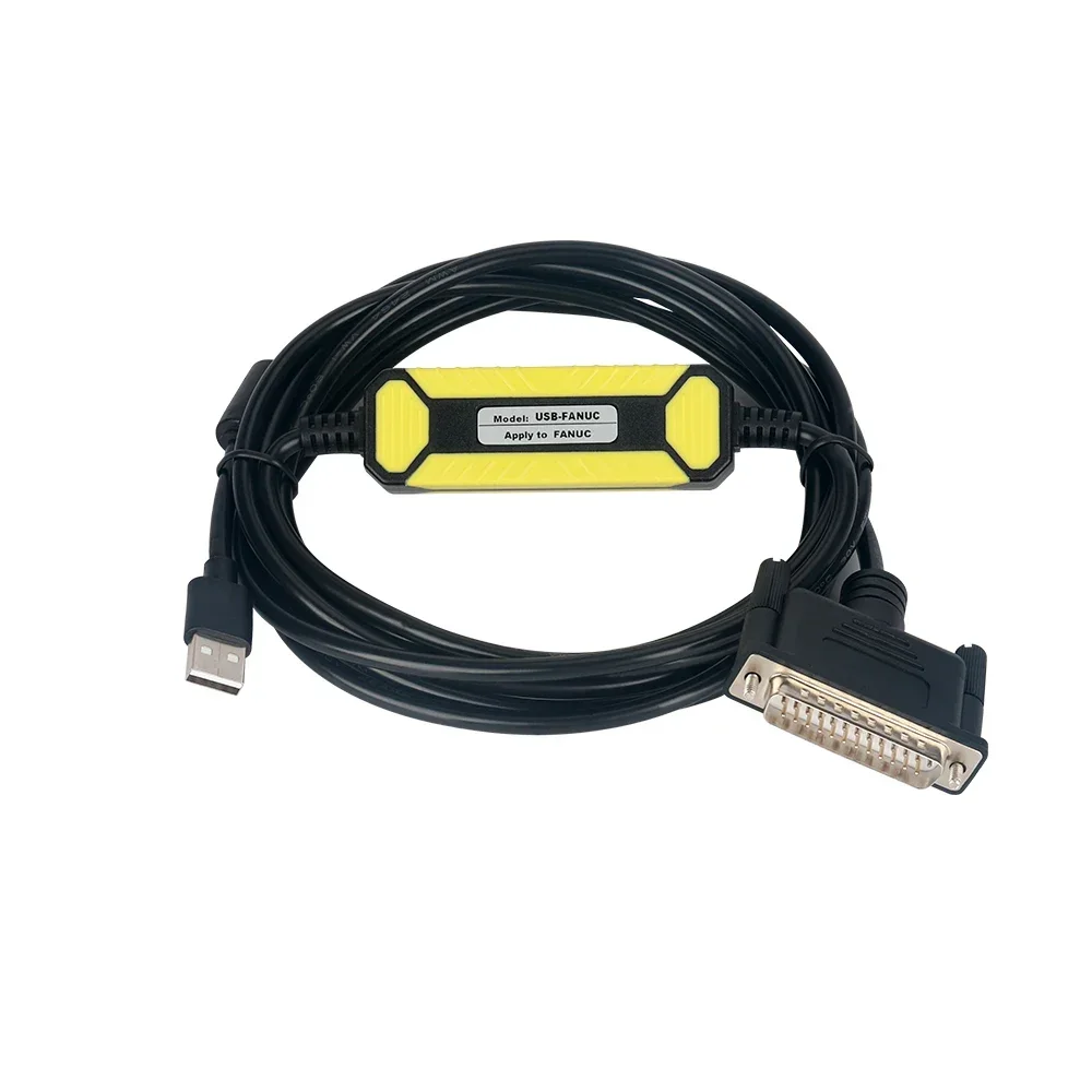 USB-FANUC Compatible with GE FANUC CNC Machine Tools RS232 25pin programming cable Versamax series PLC download line