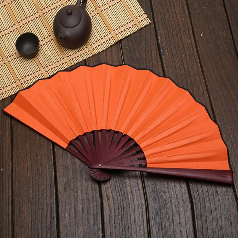 Popular Fine Workmanship Chinese Folding Fan Smooth Opening Hand-painting 13 Inches Calligraphy Painting Blank Folding Fan