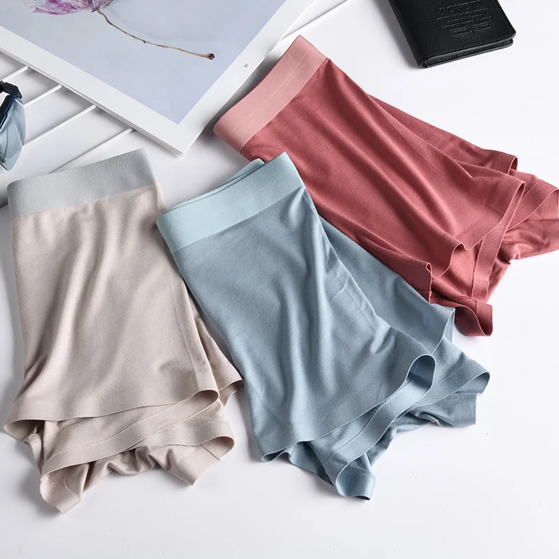 

3pcs Man Underwear Summer Quick Dry Modal Men Boxers Under Panties L XL XXL 3XL 4XL Breathable Sexy Undershorts for 50-100KG
