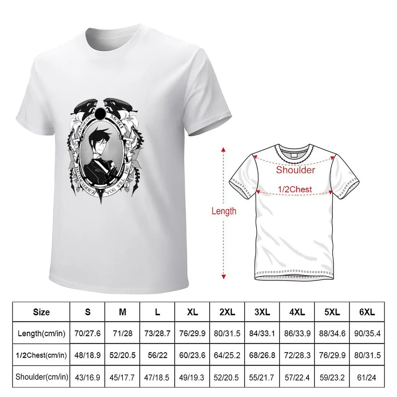 Memento Mori T-Shirt Aesthetic clothing quick drying heavyweights kawaii clothes mens tall t shirts