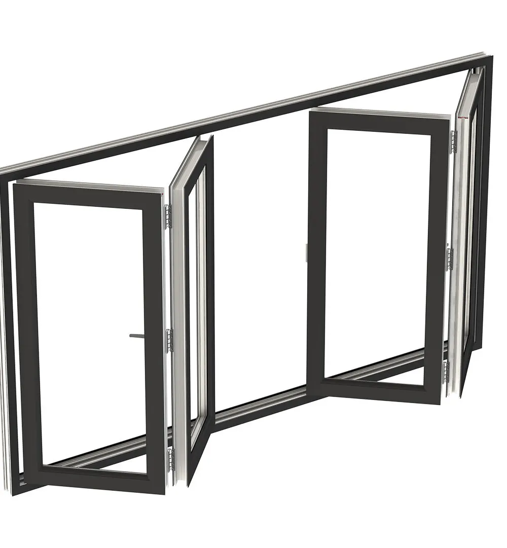 Top window Horizontal folding  Accordion folding  Glass folding