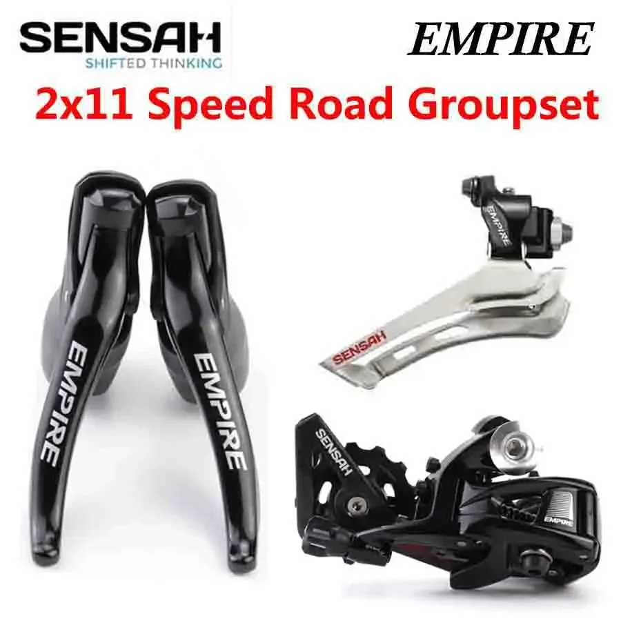 SENSAH  EMPIRE 2x11 カーボンレバー　4点セット　新品 SENSAH EMPIRE 4 キット GS/SS 2x11 スピード 22s ロード グループ