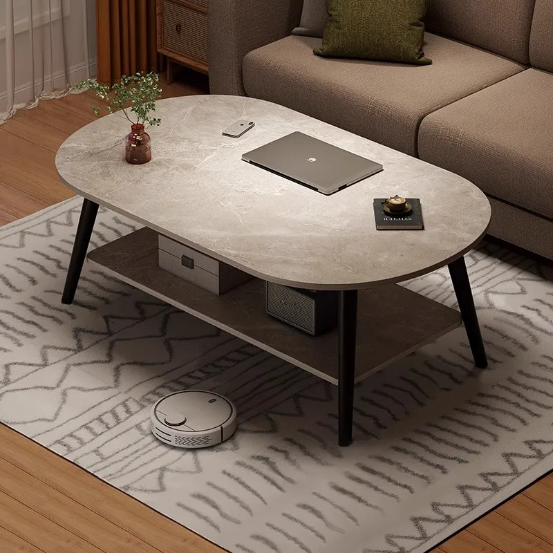 

Coffee table living room household modern small apartment sofa small side few bedrooms simple rental house bedside small table