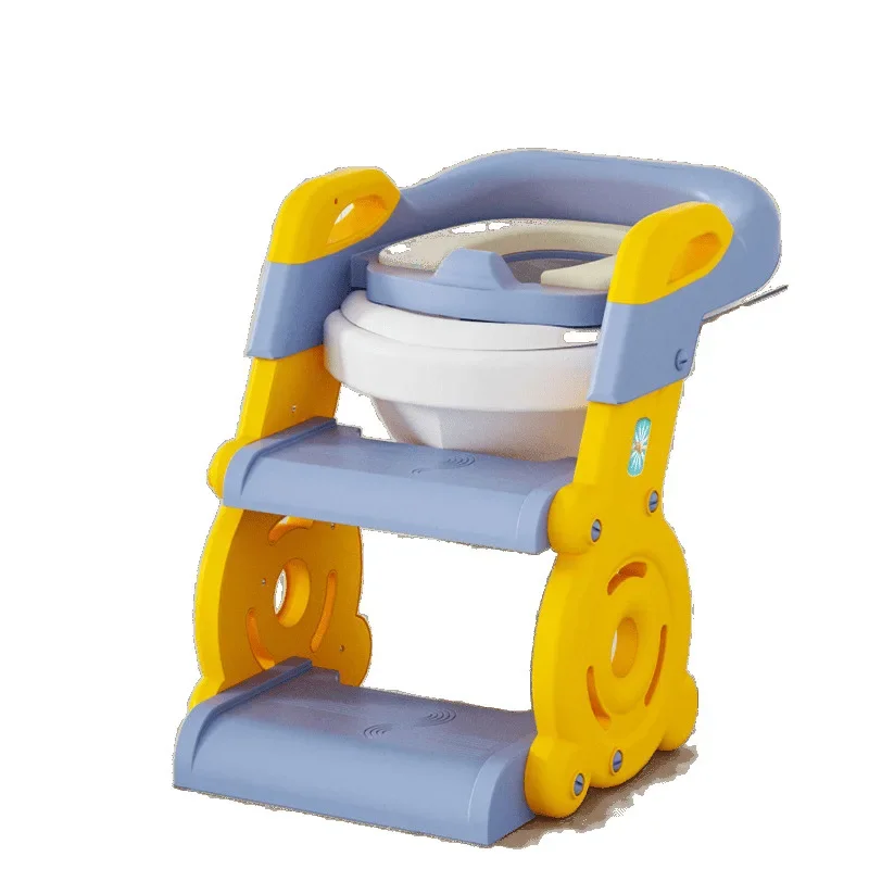

Children's toilet seat Staircase ladder Folding toilet seat Children's household