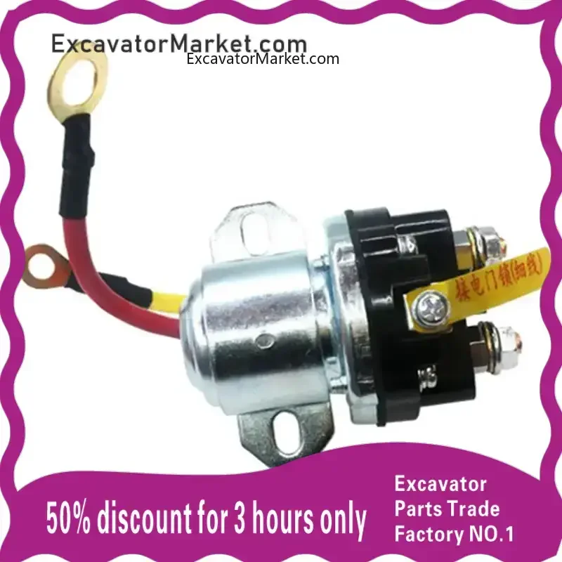 

Excavator Start Motor Relay S6K Mitsubishi Engine For CATERPILLAR CAT E312/320/B/C/D Excavator Parts