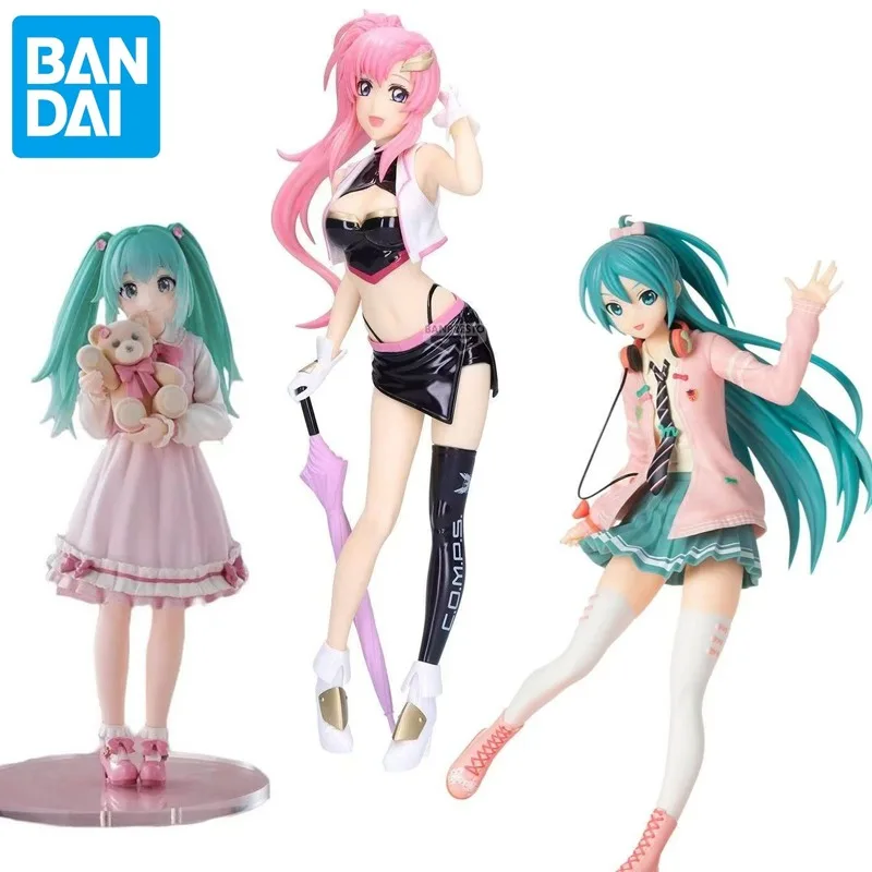 In Stock Bandai Spirits BANPRESTO Glitter & Glamours Kidou Senshi Gundam Seed Freedom Lacus Clyne Anime Figures Model Toys Gifts