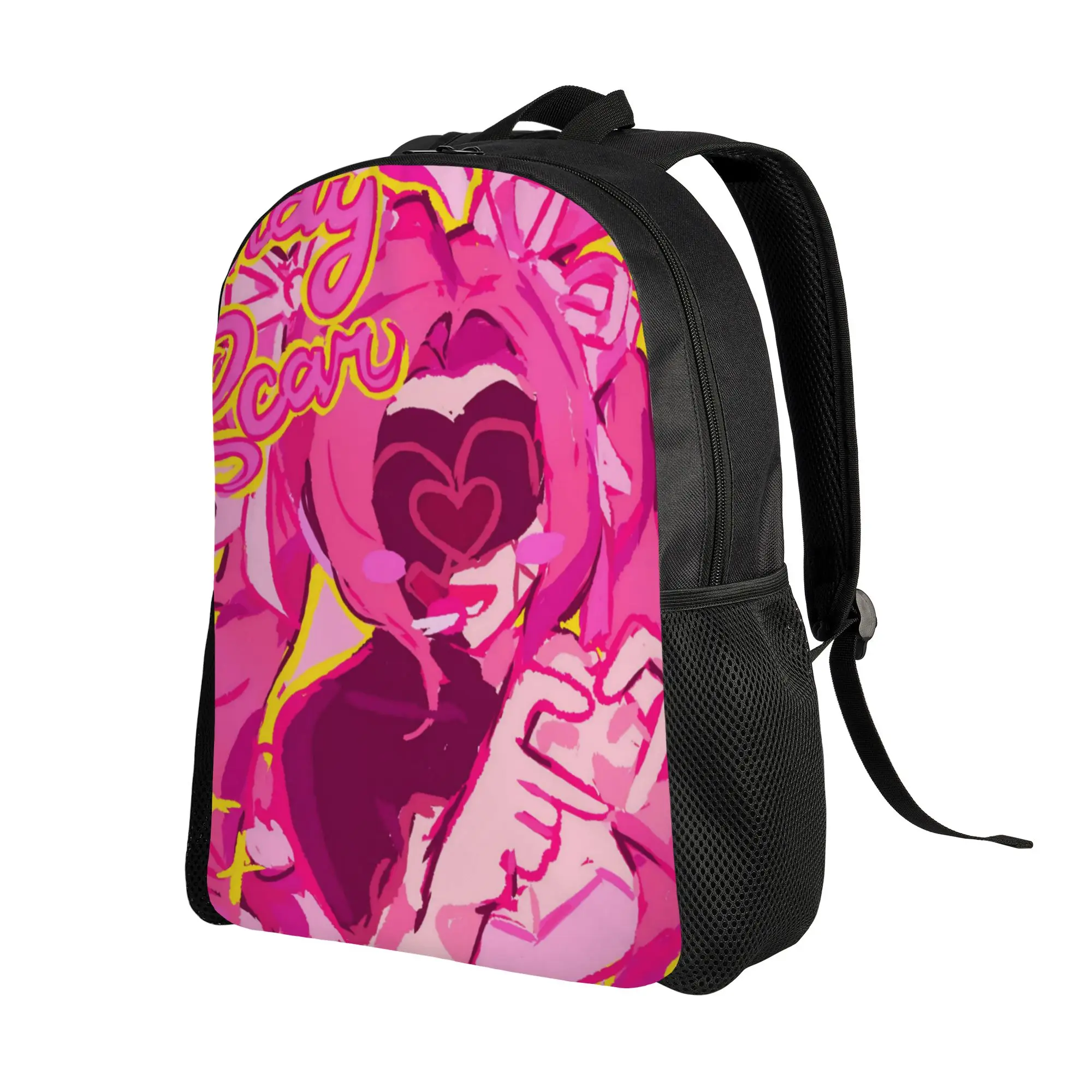 ALNST Zombie Stage Backpack for Men Women Teenage Student Work Daypack Candy Scar Laptop Canvas Bags Gift