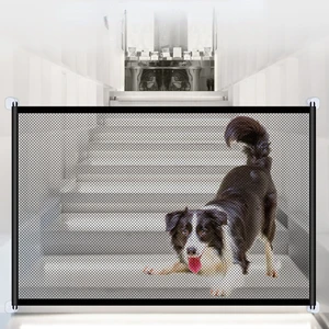 الأليفة عزل حاجز شبكة النايلون ، حارس بوابة ، فصل السياج ، مقسم ، لا حاجة لثقب الثقب ، قابل للطي ، تنفس ، سلامة أفضل 12 مقسم للكلاب مبيعا - رقم 10