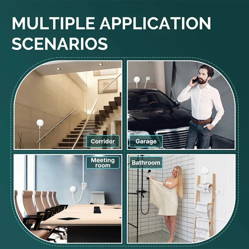 Hot Ltem WIFI Human Presence Sensor เครื่องตรวจจับเรดาร์ Wave Detection Sensor สําหรับ Home Security Tuya Human Body มีอยู่ Sensor