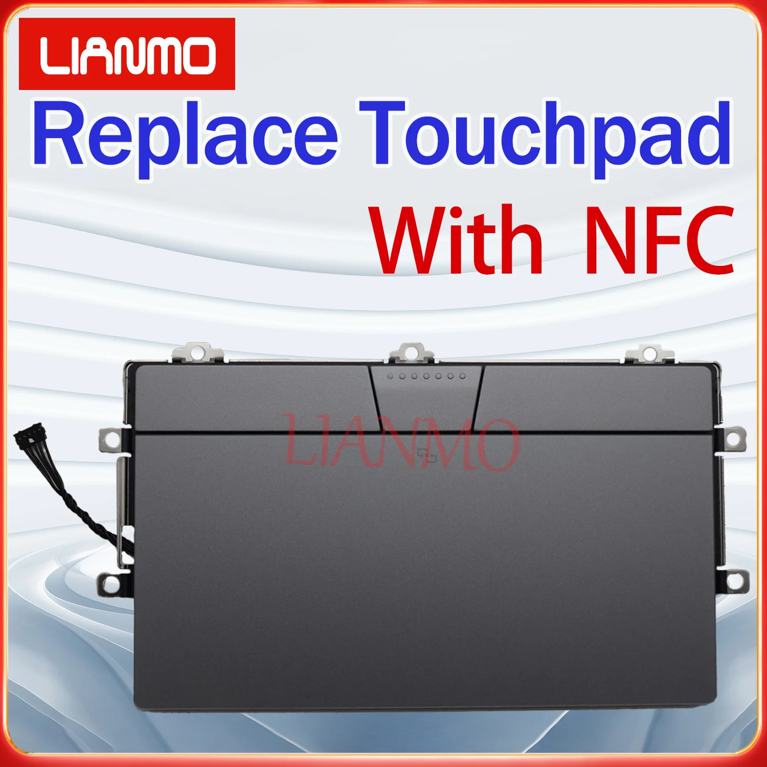 Suitable for Lenovo ThinkPad X1 2 in 1 Yoga Gen9 Gen10 Notebook Touchpad Mousepad Gray With NFC 5M11G56215