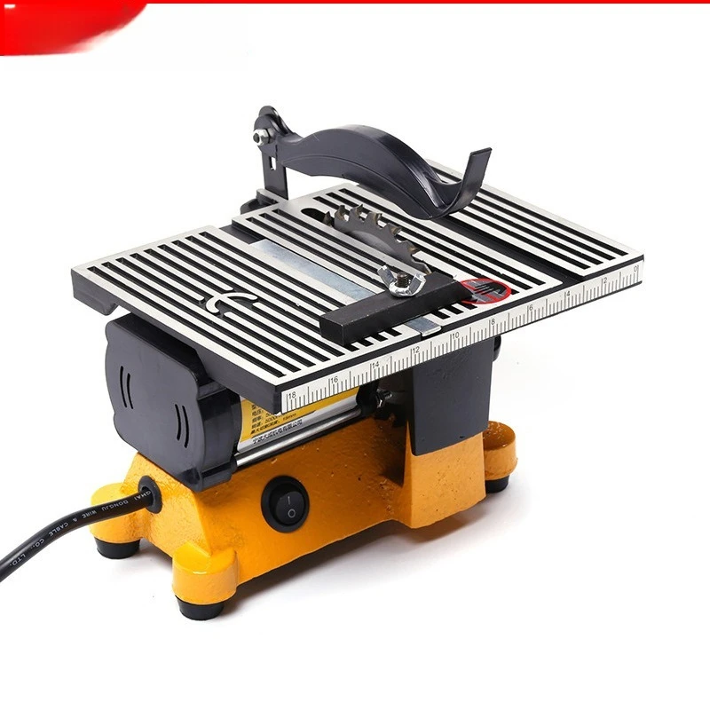 220V Multifunction Mini Bench Saw For Cutting Wood Copper Aluminium 4