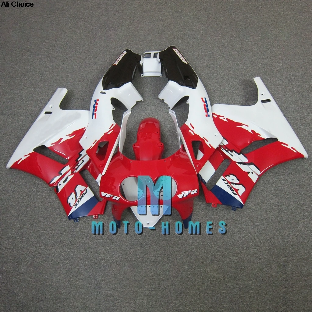 Free Custom VFR 400 MC30 Motorcycle Bodywork for Honda VFR400R NC30 1988 1989 1990 1991 1992 V4 Rebuild  Red White