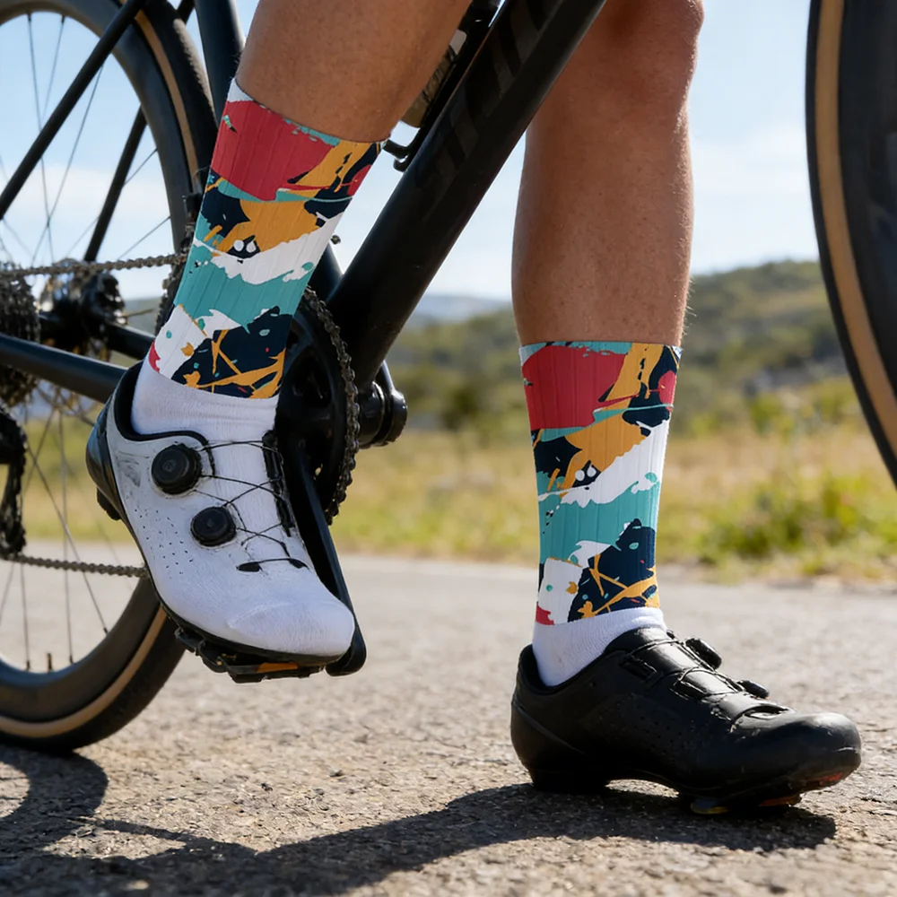 

Men's Non-Slip Sport Socks for Football Basketball Cycling - Grip Sport Cycling Socks Non Skid Soccer Socks