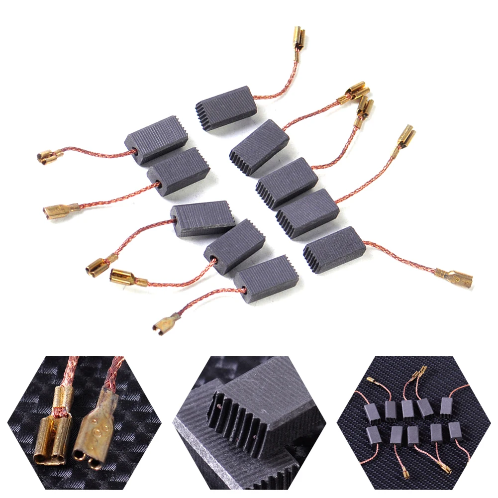 

Motor Carbon Brushes Set for Electric Drill Angle Grinder Suitable for GWS 18U and GWS 2000 180J Angle Grinder Models