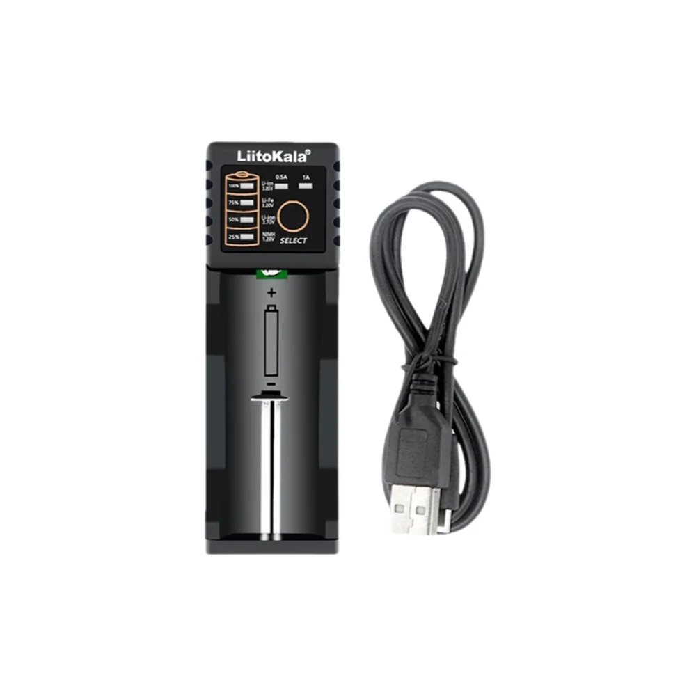 Liitokala Lii-PD2 Lii-CH4 Lii-C2 Lii-D4XL 3.7V/1.2V AA/AAA 18650/26650/16340/14500/10440/18500 Ładowarka do akumulatorów — zdjęcie produktu 7