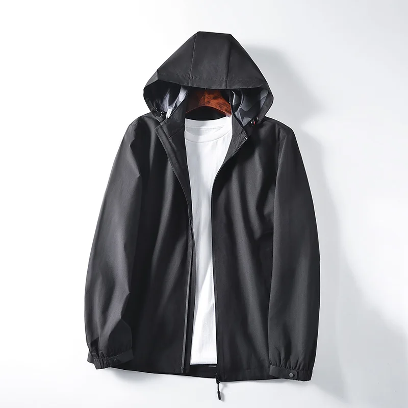 

Мужская мода, городская лазерная резка, полная пряная клейкая молния, повседневное пальто-туэт, осенний сезон, длинная све, подставка, верхняя одежда