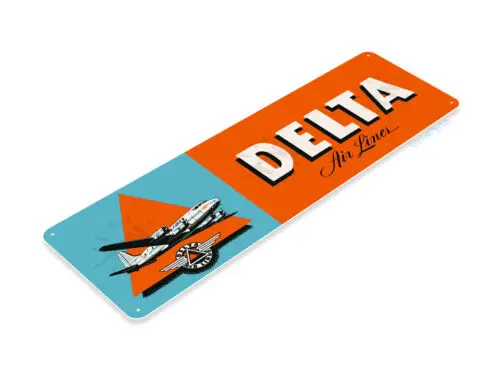 Airlines Retro Airport Aviation Sign D079