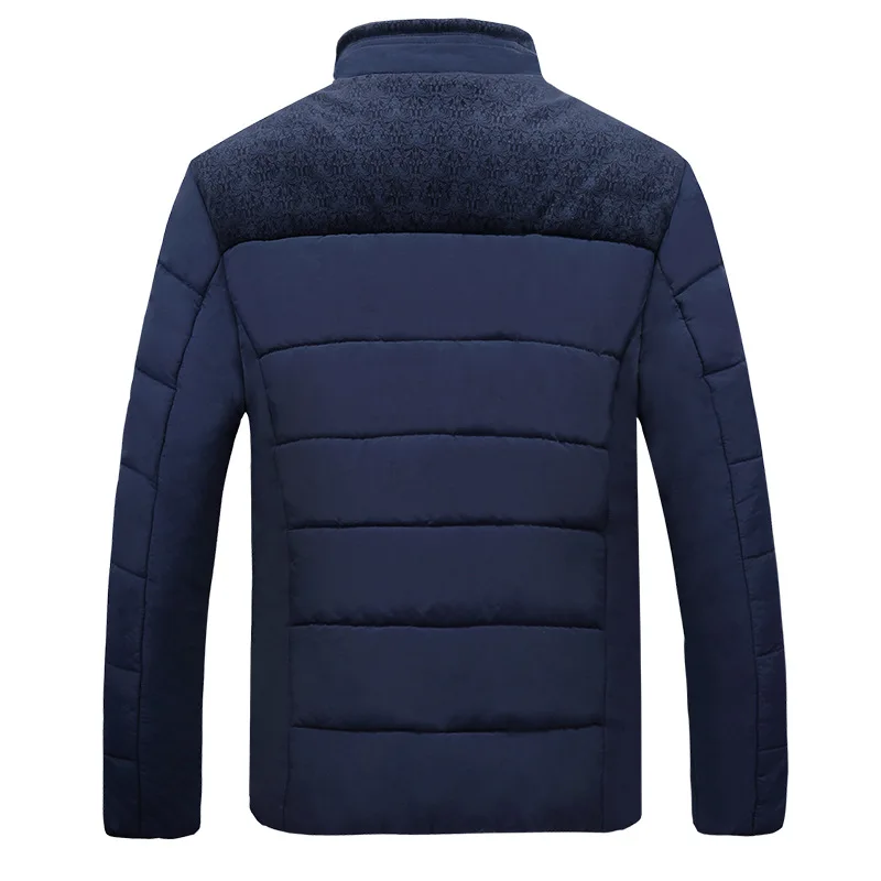 Chaquetas gruesas de terciopelo para hombre, abrigos informales de Color sólido, cálidos, a prueba de viento, prendas de vestir exteriores de lana,