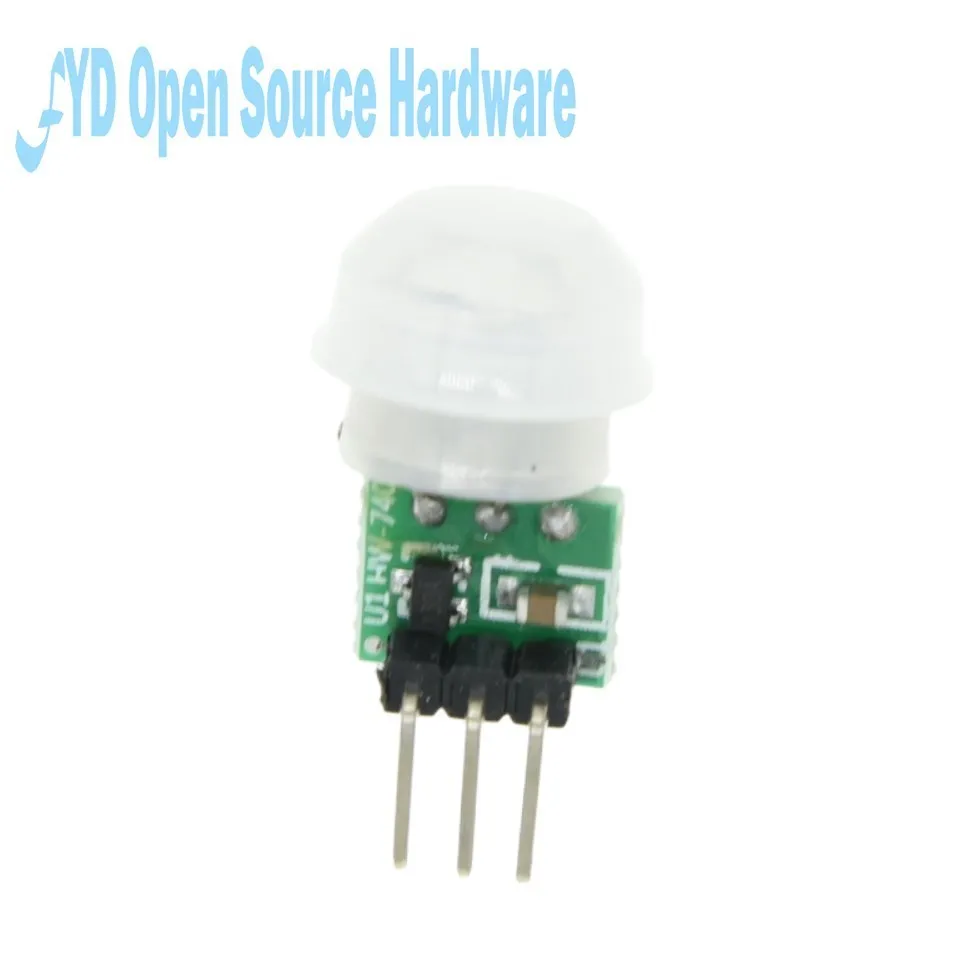 1pcs Mini IR Infrared Pyroelectric PIR Body Motion Human Sensor Detector Module