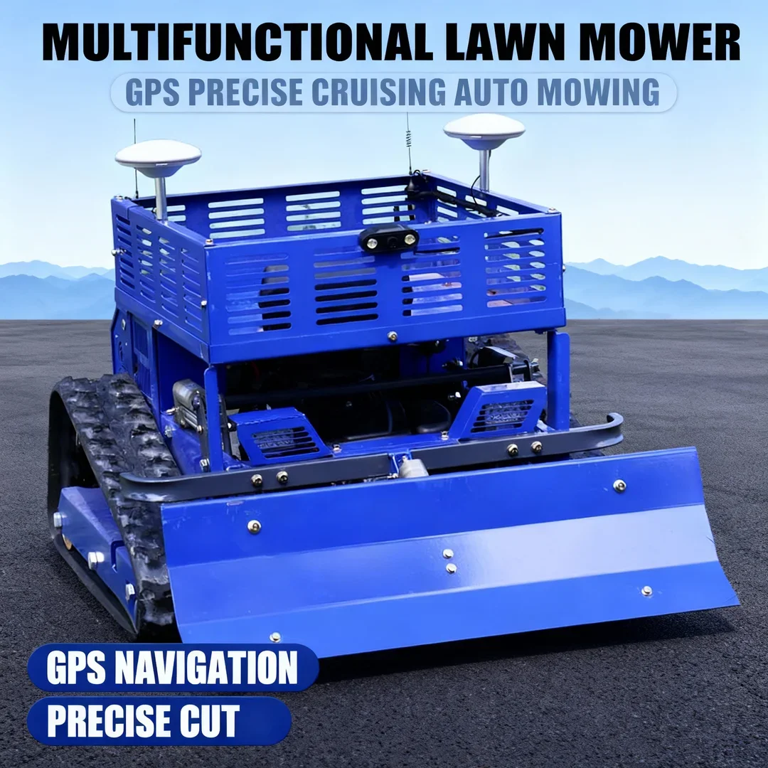 

Customized Excellent Quality GPS Auto Navigation Lawn Mower EPA Approved All Terrain Grass Cutting Machine Remote Control Robot