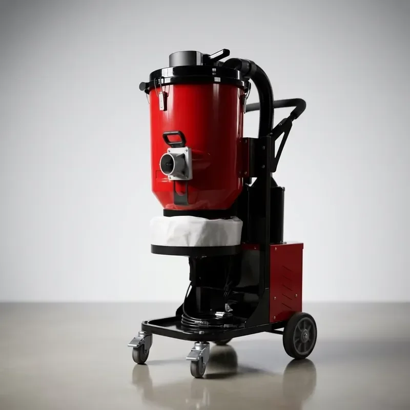 VFG-G12 120V Industrial Dust Collector Vacuum Cleaner for Concrete Floor Grinding, Polishing & Construction Work
