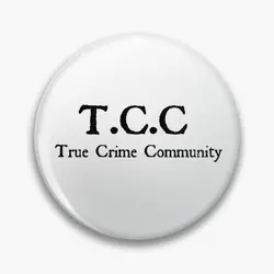 True Crime Community T C C  Soft Button Pin Clothes Women Jewelry Cartoon Lapel Pin Collar Hat Funny Creative Gift Lover Metal