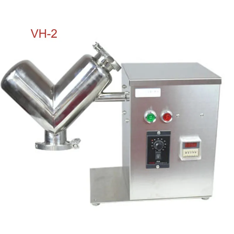 Small Mixer V-type Experimental Mixer Material V-shaped Blender Dry Powder Mixer For Teaching Laboratory Food Processing