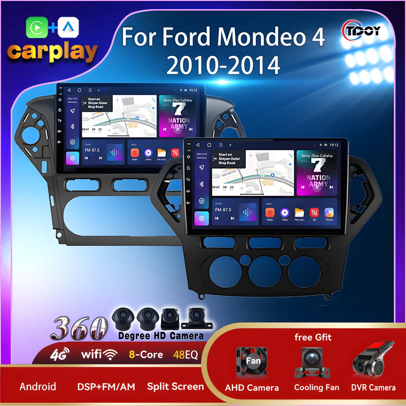 2Din Radio For Ford… - image