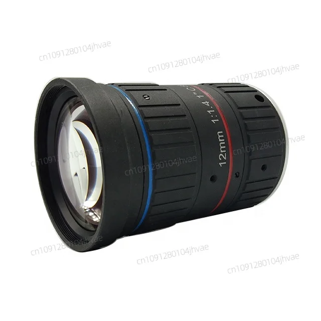 8 메가픽셀 12mm C 마운트 CCTV 렌즈 수동 아이리스 고정 초점 렌즈 비디오 녹화 카메라 렌즈